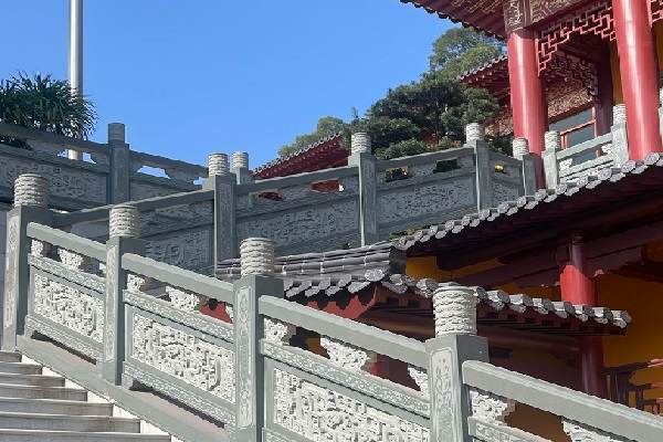 大连仿古石栏杆生产厂家 款式二 现货供应